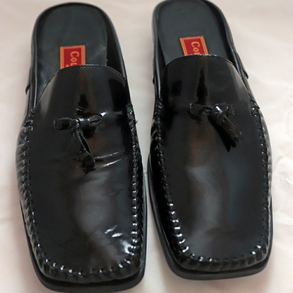 Cole Haan Shoes - Cole Haan Studio Patent Leather Slides